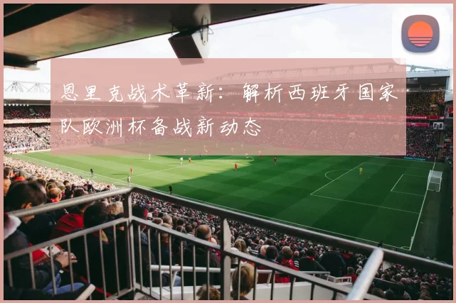 恩里克战术革新:解析西班牙国家队欧洲杯备战新动态